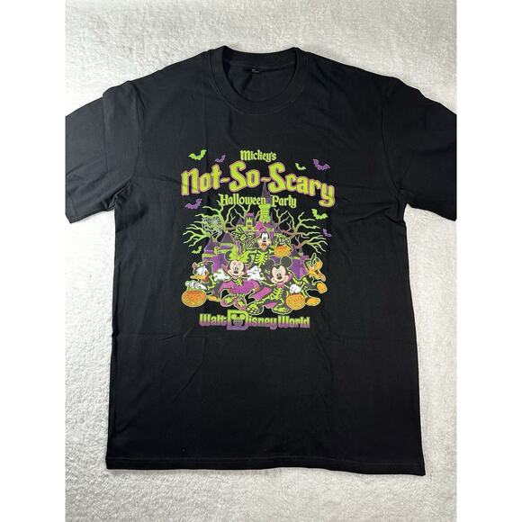 Mickey’s Not So Scary Halloween Party T-Shirt Adult Unisex Large - Picture 1 of 5